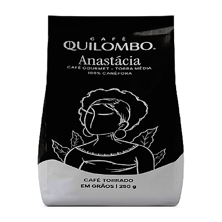 CAFÉ QUILOMBO ANASTACIA TORRADO EM GRÃOS 250G