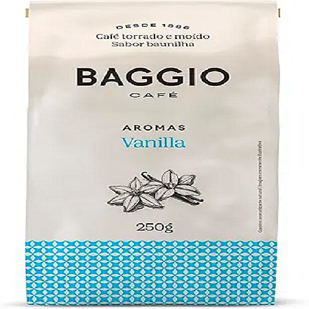 CAFÉ TORRADO E MOÍDO AROMAS VANILLA - 250G - BÁGGIO