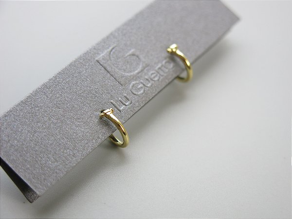 ARGOLA CLIC VERMEIL PEQUENA