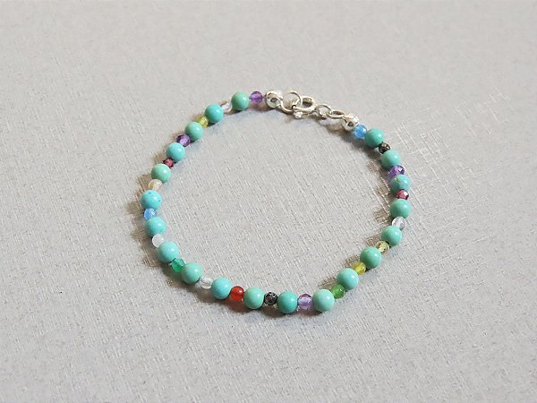 PULSEIRA BABY HOWLITA E PEDRAS HOWLITA