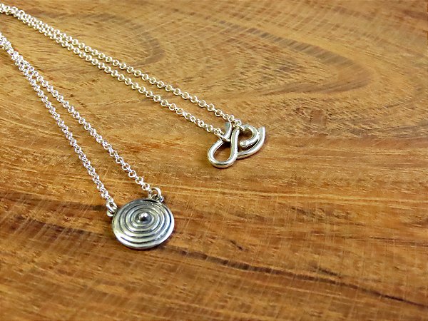 COLAR CORRENTE ESPIRAL P PRATA