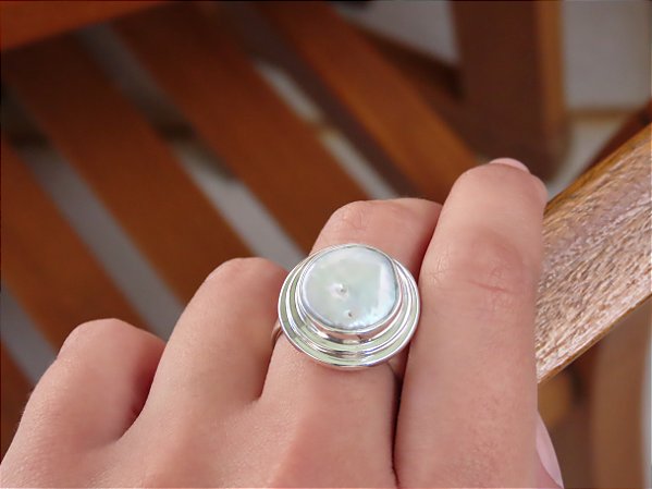 ANEL CAIXA PÉROLA BIWA III