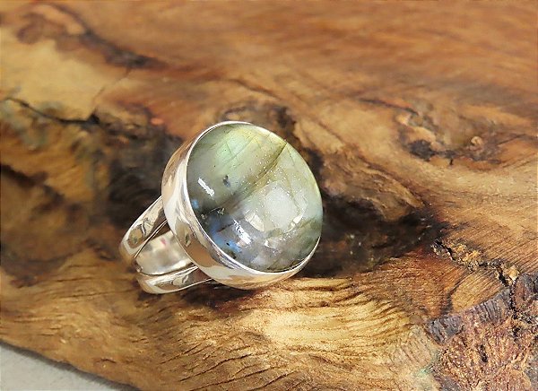 ANEL CAIXA LABRADORITA MÉDIO II