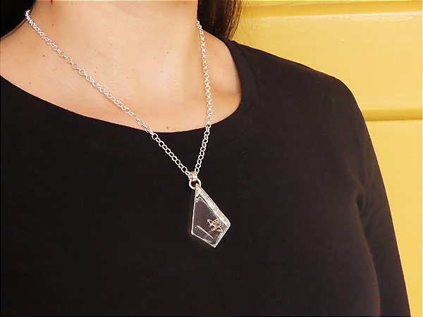 PINGENTE CRISTAL DE ROCHA