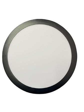 Plafon de LED de Embutir borda preta