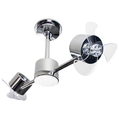 Ventilador de Teto Treviso Infinit Cromado Bivolt