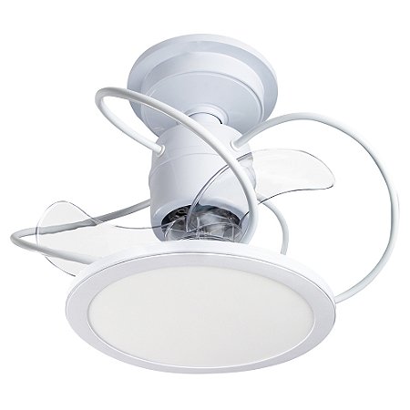 Ventilador de Teto Treviso Branco Confort LED 3000K Bivolt