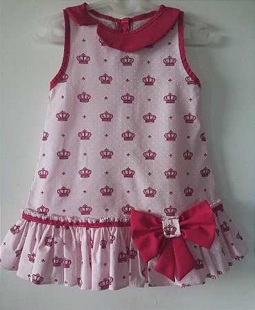 vestido tipo bata infantil