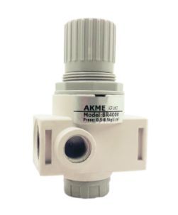 REGULADOR DE PRESSAO 1/2´ BSPP C/MANOMETRO E SUPORTE BR4000