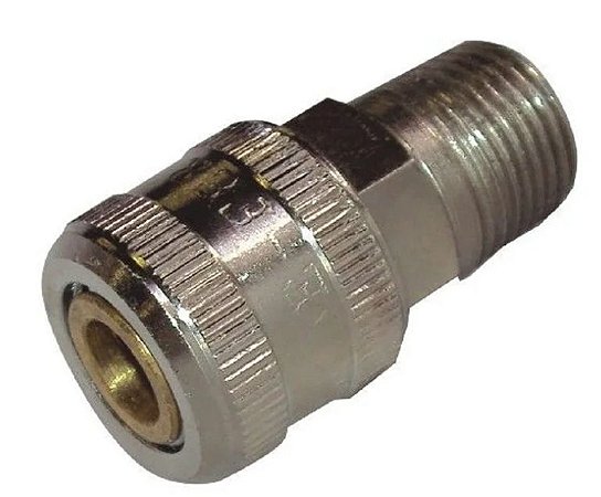 ENGATE RAPIDO C/ROLETE ROSCA MACHO 1/2 LUB2000B LUBEFER