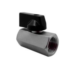 REGISTRO MINI ESFERA ROSCA FEMEA/FEMEA 1/4 MBVFF-02 AKME