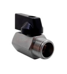 REGISTRO MINI ESFERA ROSCA MACHO/FEMEA 1/4 MBVMF-02 AKME