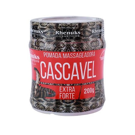 Pomada Massageadora Cascavel- Rhenuks