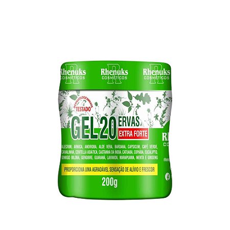Gel 20 Ervas extra forte- Rhenuks