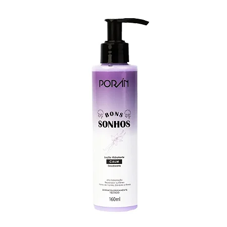 Loção Hidratante Calm bons Sonhos- Poran