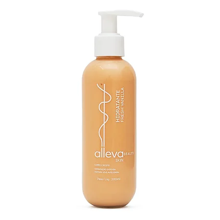 Hidratante Corpo e Rosto Fresh Vanilla Alleva