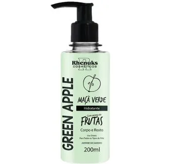 Hidratante corpo e Rosto Maçã Verde- Rhenuks