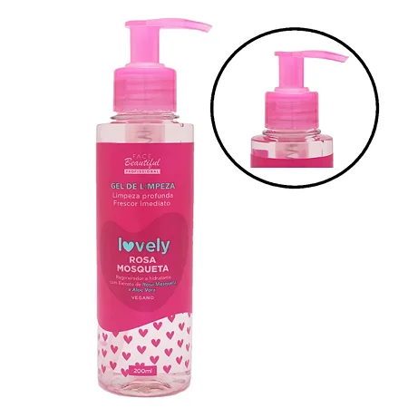Gel de Limpeza Lovely Rosa Mosqueta