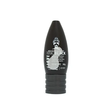 Máscara Facial Peel Off Total Black Max Love