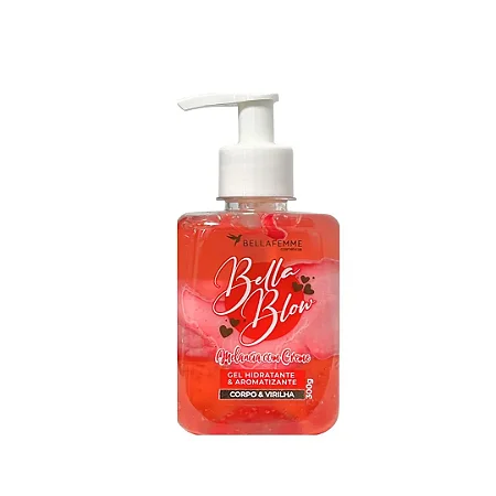 Gel Beijável Bella Blow Melancia com Creme Bella Femme
