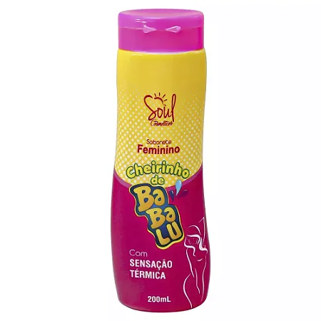 Sabonete Íntimo Cheirinho de Chiclete Babbasoul