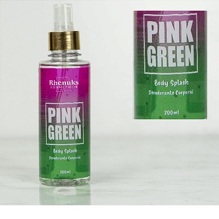 Body Splash Pink Green Rhenuks