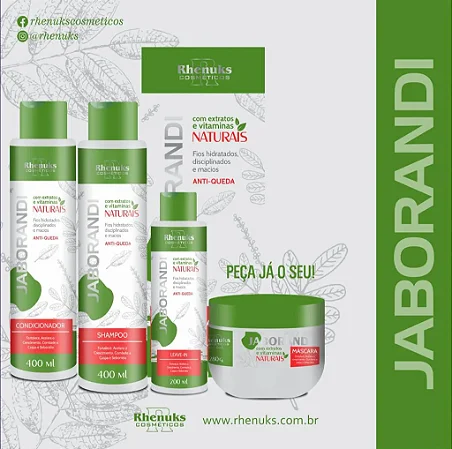Kit Capilar Jaborandi Rhenuks