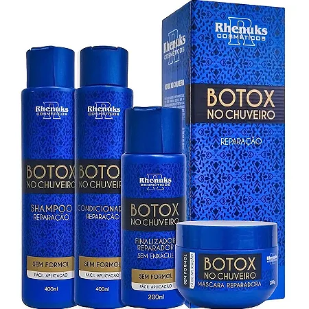 Kit Capilar Botox no Chuveiro Reparação- Rhenuks