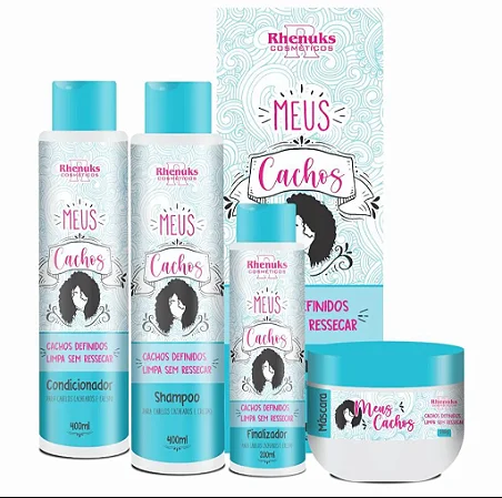 Kit Capilar Meus Cachos Rhenuks