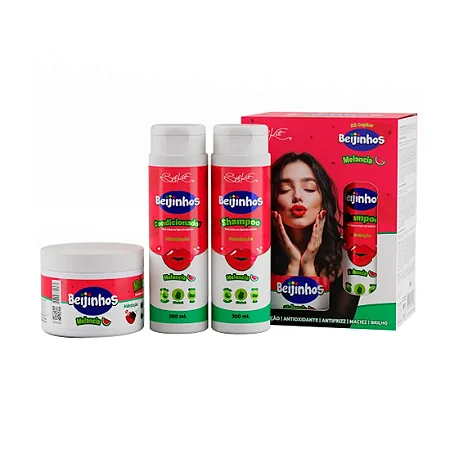 Kit Capilar Beijinhos Melancia - Belkit