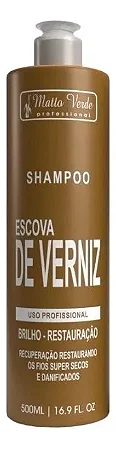 Shampoo Escova de Verniz Matto Verde