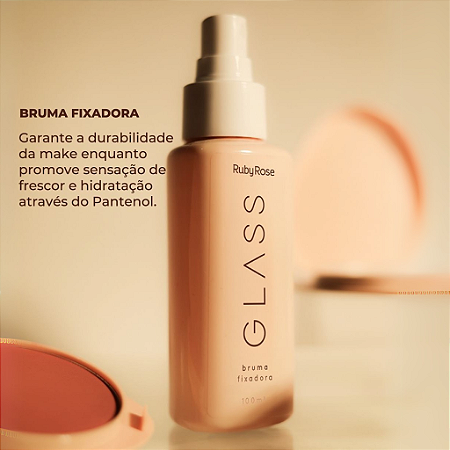 Bruma Facial Fixadora Glass da Ruby Rose