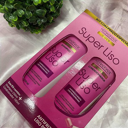 Kit Linha Super Liso Efeito Desmaia da Kerabrasil
