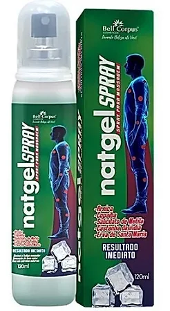 Spray Para Massagem Natgel Bell Corpus