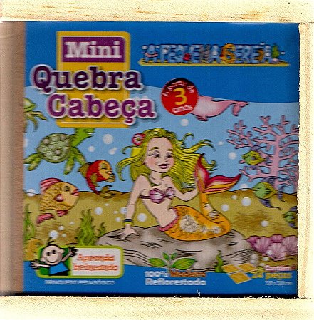 Mini Quebra-cabeça IOB - A Pequena Sereia