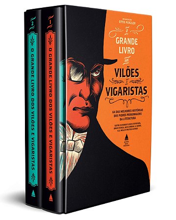 Box - O grande livro dos vilões e vigaristas