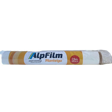 Papel Manteiga 30cm X 7,5m Alpfilm