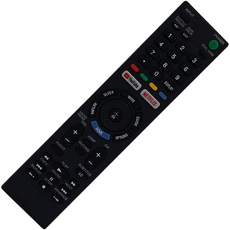 Controle Remoto TV LED Sony KD-43X727E com Youtube e Netflix