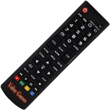 Controle Remoto TV LCD / LED / Plasma LG AKB73715613