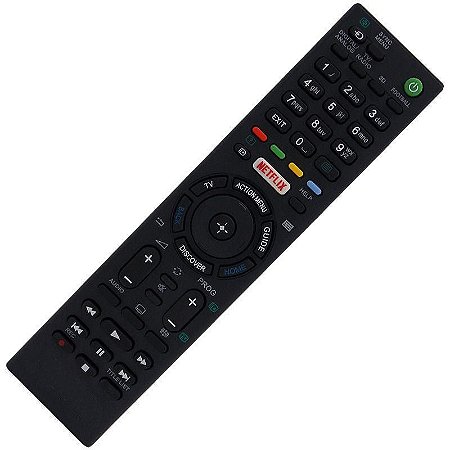 Controle Remoto TV LED Sony Bravia KD-75X8501C com Netflix