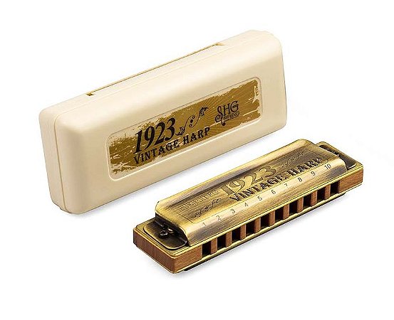 Gaita Hering Diatônica Vintage Harp Dó