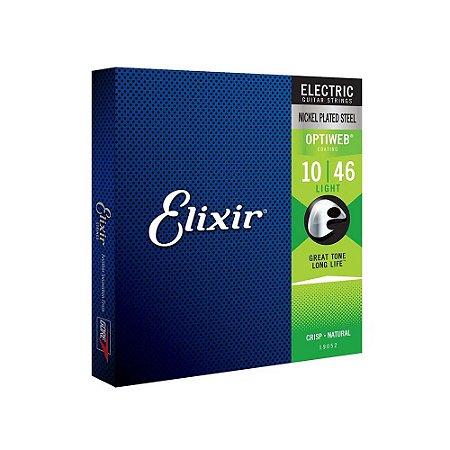 Encordoamento Elixir para Guitarra Optweb 0.10