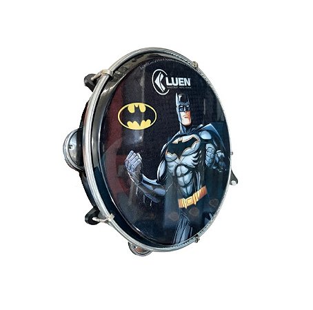 Pandeiro Luen Juvenill 8" ABS Warner Bros Batman
