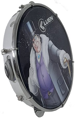 Pandeiro Luen 10" Personagens Warner Bros - Pinguim