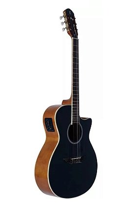 Violão Elétrico Nylon Tagima Woodstock Tw27 Preto