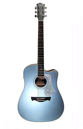 Violão Folk Elétrico Tagima Andes Aço Azul LPBS