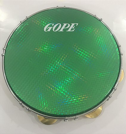Pandeiro GOPE 11" Holográfico 644PECR Verde