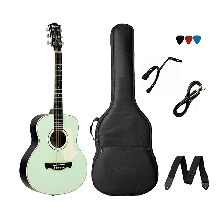 Kit Violão Tagima Baby Verde Latin America Porteño