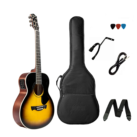 Kit Violão Tagima Baby Sunburst Latin America Porteño