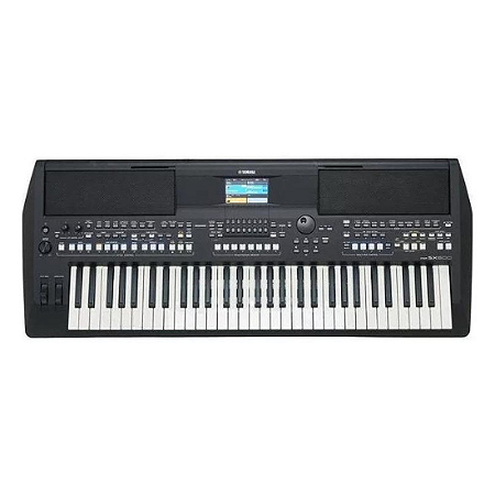 Kit Teclado Arranjador Yamaha Psr-sx600 61 Teclas Preto